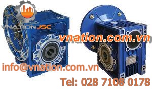worm gear reducer / orthogonal / power generation