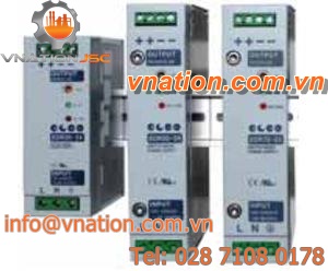 AC/DC power supply / DIN rail / with short-circuit protection / compact