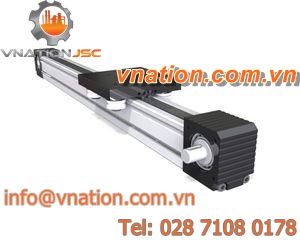 skate wheel linear guide / compact / aluminum