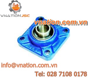 flange bearing unit / roller / steel