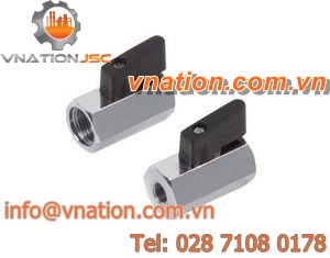 ball valve / manual / miniature