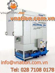 dry type dust collector / mobile / for wood dust / industrial