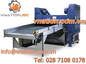 three-shaft shredder / for waste / for paper / for cardboard box