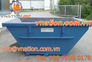 wastewater tank / settling / metal / vertical