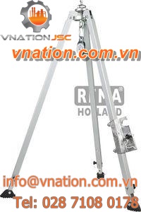 aluminum tripod / security