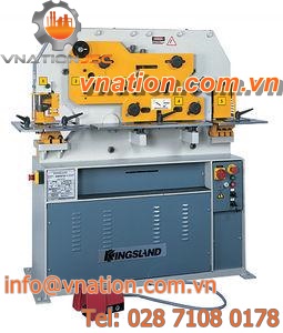 hydraulic punching and shearing machine / automatic / for metal sheets / universal