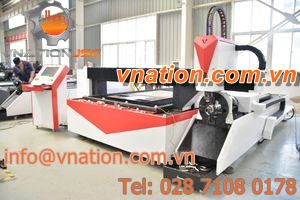 CNC cutting machine / sheet metal / for metal pipes / fiber laser