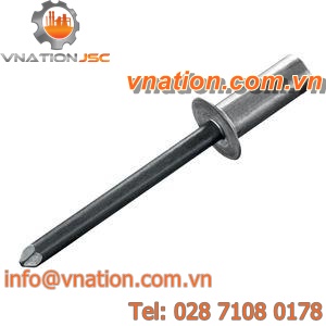 blind rivet / countersunk head / aluminum / steel