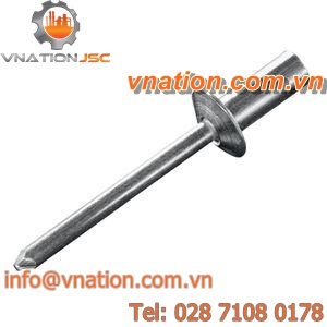 blind rivet / dome head / aluminum / sealed