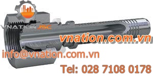 threaded insert / metal / tube-end