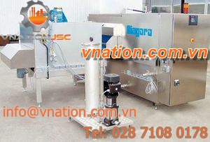 electric cleaner / stationary / tube / high-pressure