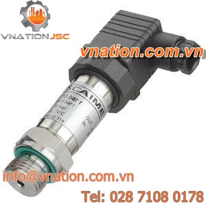 relative and absolute pressure transmitter / piezoresistive / stainless steel