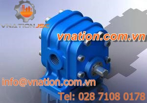 food product pump / gear / compact / for hot oil