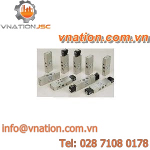 spool solenoid valve / 3/2-way / 5/2-way / pneumatic