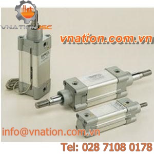 pneumatic cylinder / piston / double-acting