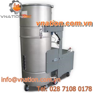 wet type dust collector / pneumatic backblowing / mobile