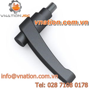clamping lever with plastic handle / rustproof / indexing