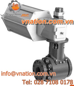 ball valve / shut-off / for gas / modular