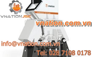 single-shaft shredder / for metal / compact