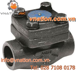 piston check valve / weld / for steam / wrought steel