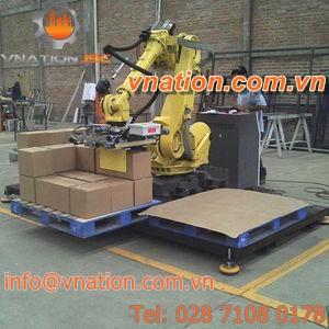 layer palletizer and depalletizer / case / carton / for the food industry