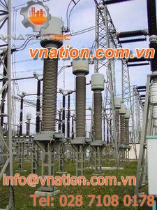 instrument transformer / current / SF6 gas-insulated / floor-standing