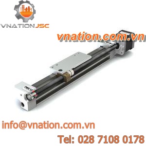 ball screw linear guide / polymer / motorized