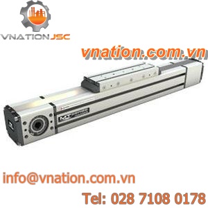 linear actuator / electric / timing belt / aluminum