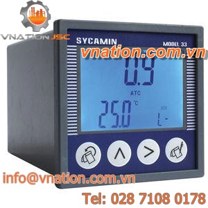 oxygen analyzer / temperature / for integration / automatic