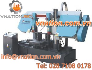 band saw / metal / for pipes / with cooling system