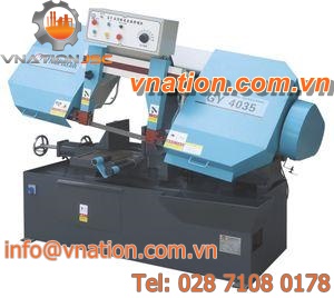 band saw / for pipes / with cooling system / with hydraulic vice