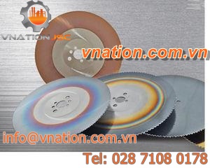 circular saw blade / HSS / for metal