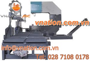 band sawing machine / for aluminum / for tubes / for profiles