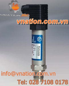 explosion-proof pressure transmitter / sanitary / stainless steel