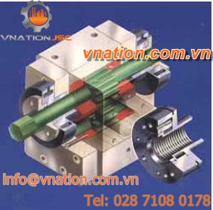 adhesive pump / gear / for plastic melt