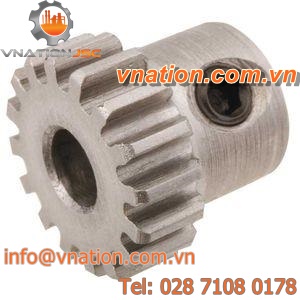spur gear / straight-toothed / hub