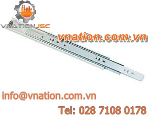 partial-extension telescopic slide / steel / drawer