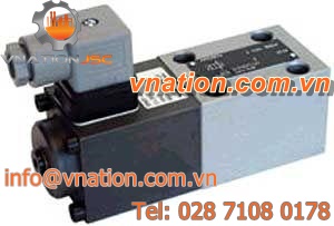 poppet valve / hydraulic / switching