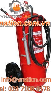 powder based extinguisher / wheeled