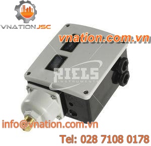 mechanical pressure switch / for liquids / for gas / for steam