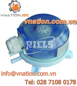 differential pressure switch / for gas / low-pressure / for air conditioning