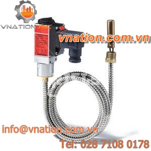 thermostat with temperature probe / IP65 / robust / compact