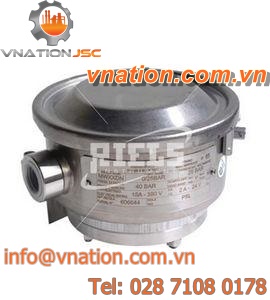 differential pressure switch / for liquids / for gas / ATEX