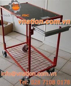 service cart / platform / multipurpose / metal