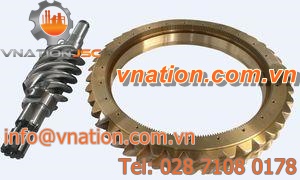 worm gear / spiral / custom / for pumps