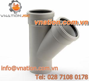 grooved fitting / Y / PVC