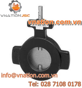 butterfly valve / shut-off / for hot water / wafer