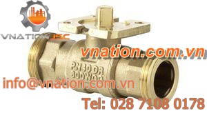 ball valve / control / brass / air conditioning