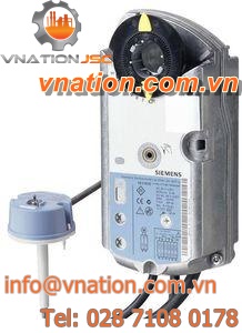 rotary actuator / damper / lightweight / IP54