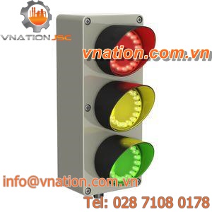 three-color traffic light / polycarbonate